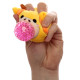 Fun Kids Squeezy Polyester Toy - Adoramals Lion, Giraffe, Monkey, Tiger