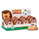 Bamboo Shaped Hair Brush - Adoramals Hedgehog