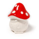 Novelty Ceramic Salt &amp; Pepper Set - Fairy Toadstool House