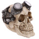 Gothic Skull Decoration - Steampunk with Goggles