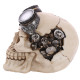 Gothic Skull Decoration - Steampunk with Goggles