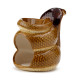 Ceramic Shaped Oil Burner - Cobra Snake