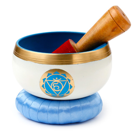 Chakra Singing Bowl - Light Blue