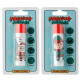 Christmas Stick Lip Balm - Elf (Orange) &amp; Santa (Vanilla)