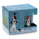 Christmas Porcelain Mug - Jan Pashley Christmas Dog &amp; Robin