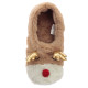 Christmas Reindeer Microwavable Heat Wheat Pack Slippers