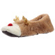 Christmas Reindeer Microwavable Heat Wheat Pack Slippers