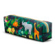 Canvas Pencil Case - Animal Kingdom