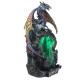 Fantasy LED Backflow Incense Burner - Ice Dragon Dark Legends