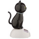 Collectable Lucky Black Cat Solar Powered Pal