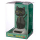 Collectable Lucky Black Cat Solar Powered Pal