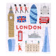 48pc Recycled Jigsaw Puzzle - London Souvenir Surprise