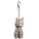 LED Light &amp; Sound Keyring - Meowing Cat