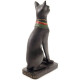 Decorative Black Bast Cat Egyptian Figurine