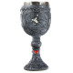 Decorative Celtic Stone Effect Dragon Goblet (Bulk Packaging)