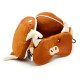 Highland Coo Cow Relaxeazzz Plush Round Travel Pillow &amp; Eye Mask Set