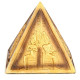 Decorative Gold Egyptian Pyramid Ornament