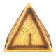 Decorative Gold Egyptian Pyramid Ornament