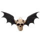 Gothic Wall Plaque - Devil Bat Skull