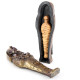 Mini Collectable Egyptian Sarcophagus with Mummy