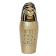 Decorative Gold Egyptian Canopic Jar Trinket Box