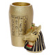 Decorative Gold Egyptian Canopic Jar Trinket Box