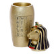 Decorative Gold Egyptian Canopic Jar Trinket Box