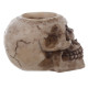 Celtic Skull Head Tea Light Holder