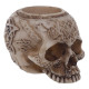 Celtic Skull Head Tea Light Holder