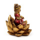 Decorative Ganesh &amp; Lakshmi Set of 2 - Lotus