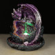 Fantasy LED Backflow Incense Burner - Crystal Baby Dragon