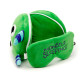 Monstarz Monster Green Relaxeazzz Plush Round Travel Pillow &amp; Eye Mask Set