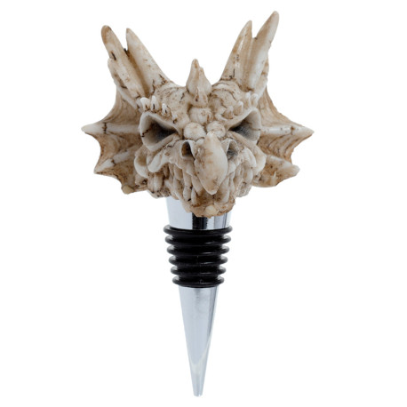 Novelty Bottle Stopper - Shadows of Darkness Dragon Skull