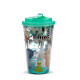 Zooniverse Shatter Resistant Double Walled Cup with Lid and Straw