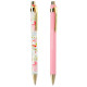 Pen Twin Set - Julie Dodsworth Pink Botanical