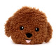 Microwavable Plush Wheat and Lavender Heat Pack - Cavapoo Fluffy Dog Head