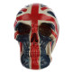 Skull Union Jack Head Ornament