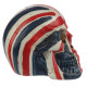 Skull Union Jack Head Ornament