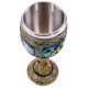 Decorative Celtic Painted Effect Dragon Goblet (Bulk Packaging)