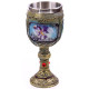 Decorative Celtic Painted Effect Dragon Goblet (Bulk Packaging)