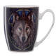 Fantasy Wolf Head Design Porcelain Mug