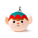 Christmas Elf Relaxeazzz Plush Round Travel Pillow &amp; Eye Mask Set