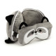 Raccoon Relaxeazzz Plush Round Travel Pillow &amp; Eye Mask Set