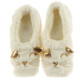 Toesties Heat Wheat Pack Warmer Slippers - Feline Fine Cat