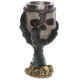 Decorative Dragons Claw and Skull Goblet