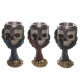 Decorative Dragons Claw and Skull Goblet