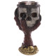 Decorative Dragons Claw and Skull Goblet