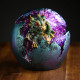 Geode Hatching Egg LED Baby Dragon Figurine