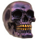 Gothic Metallic Skull Decoration