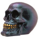 Gothic Metallic Skull Decoration